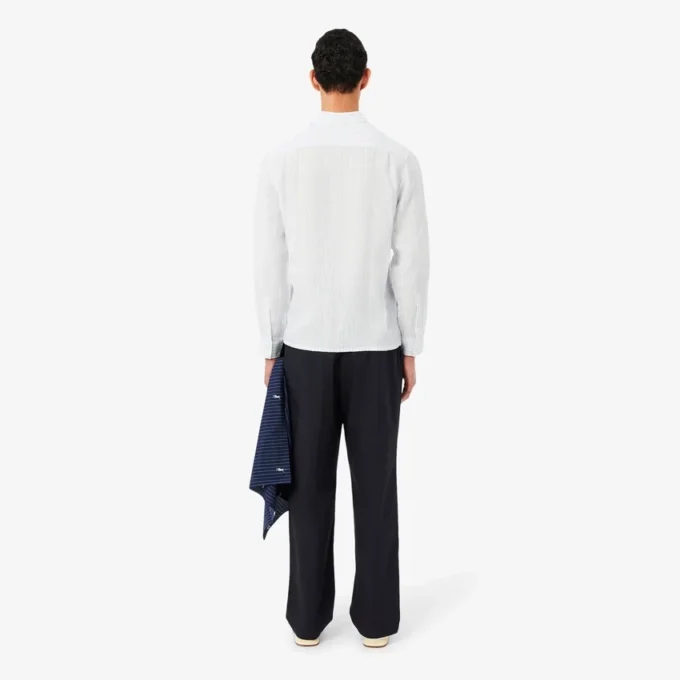 Straight Fit Cotton Chino Pants