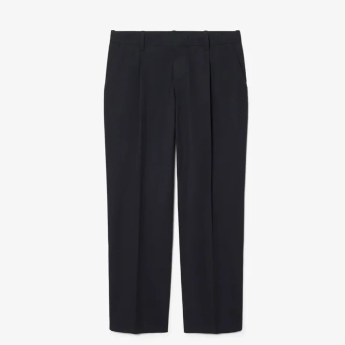 Straight Fit Cotton Chino Pants