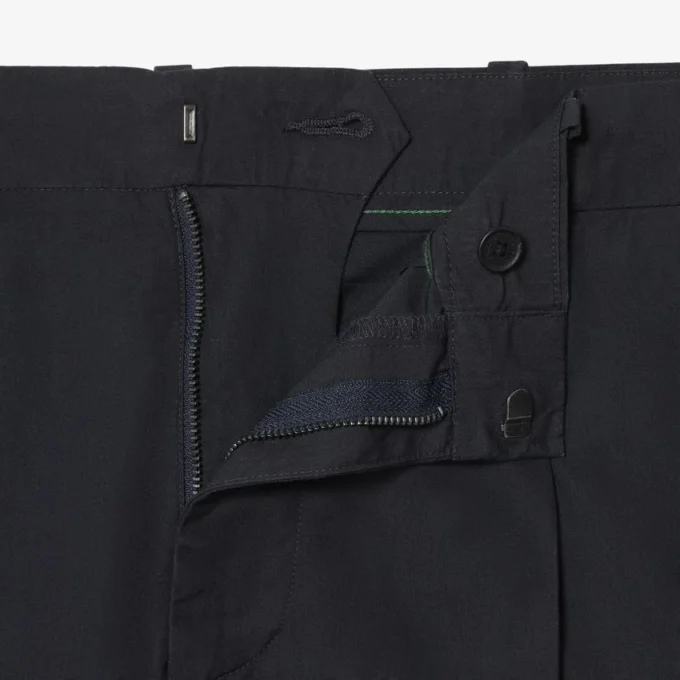 Straight Fit Cotton Chino Pants