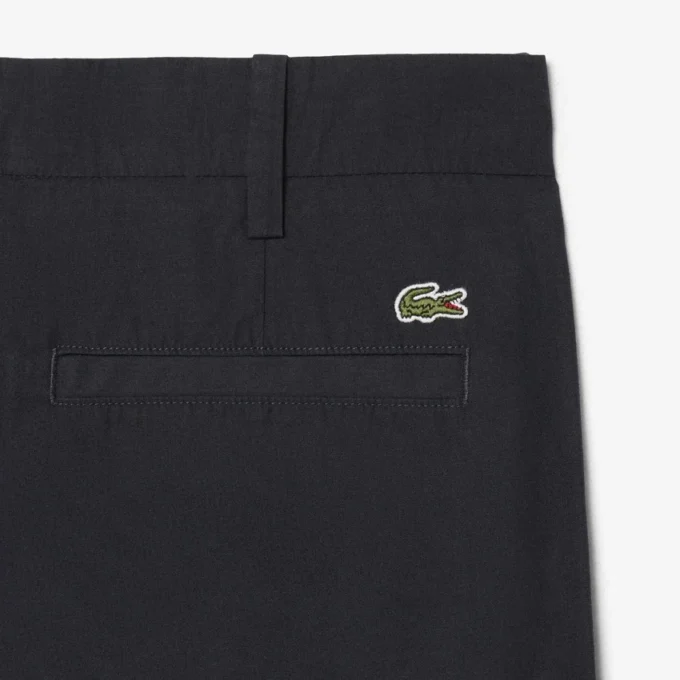 Straight Fit Cotton Chino Pants