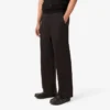 Straight Fit Striped Cotton Suit Pants
