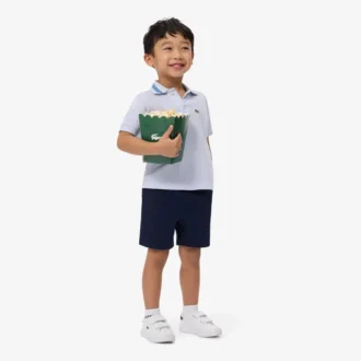 Stretch Cotton Twill Chino Shorts