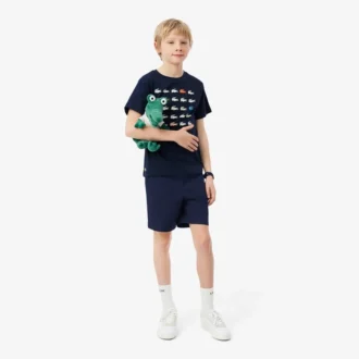 Stretch Cotton Twill Chino Shorts