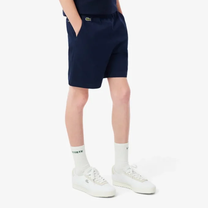 Stretch Cotton Twill Chino Shorts