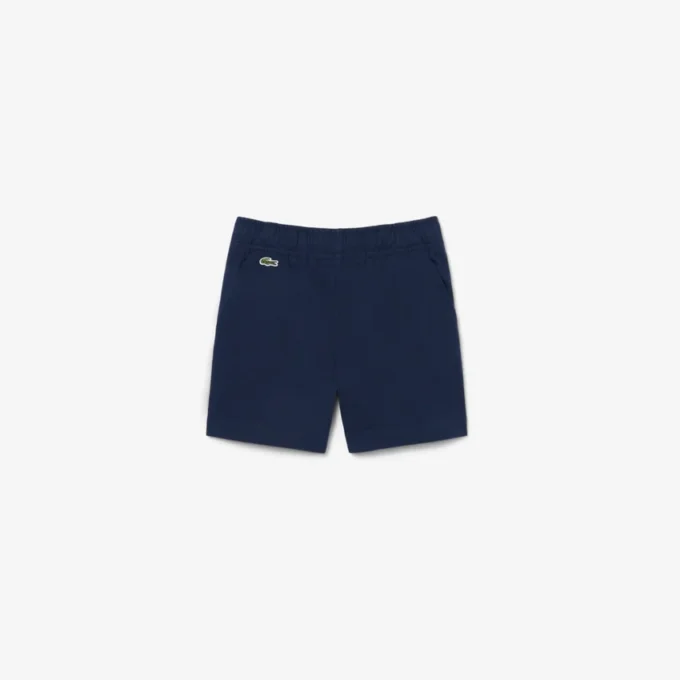 Stretch Cotton Twill Chino Shorts