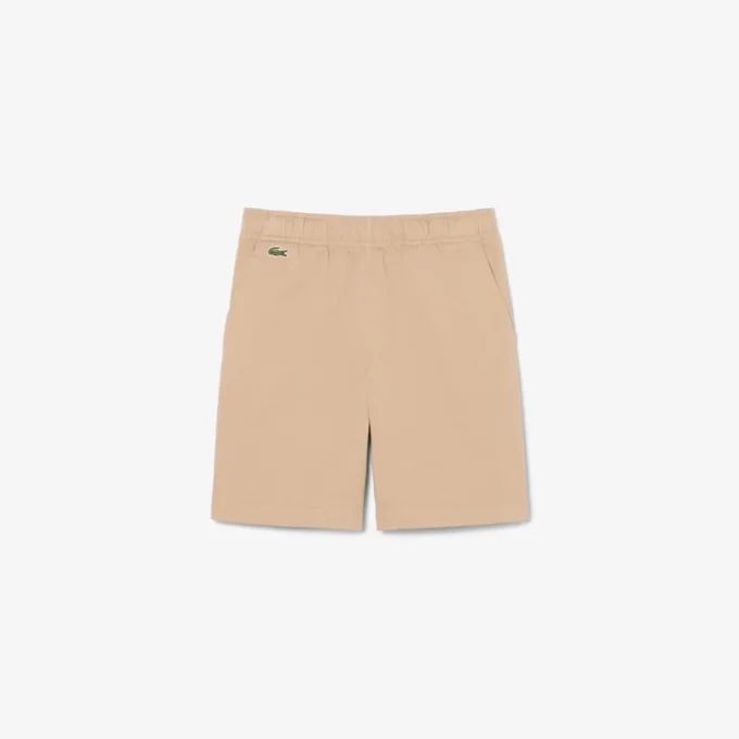Stretch Cotton Twill Chino Shorts