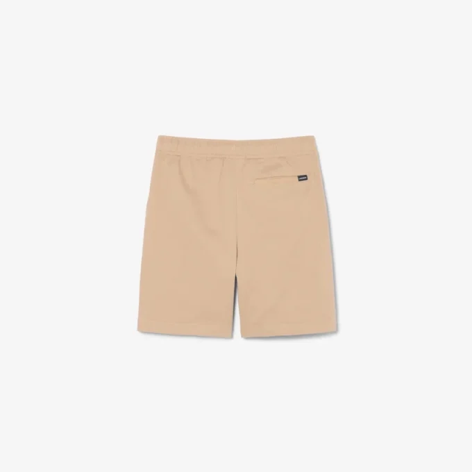 Stretch Cotton Twill Chino Shorts