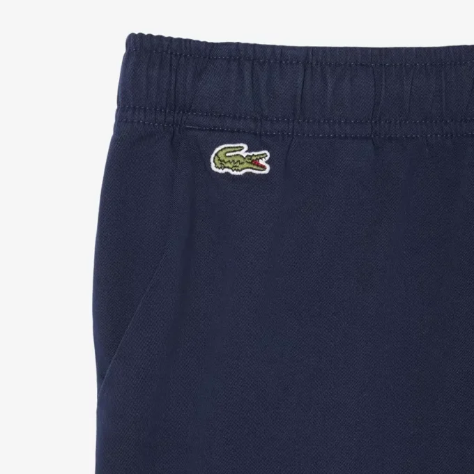 Stretch Cotton Twill Chino Shorts