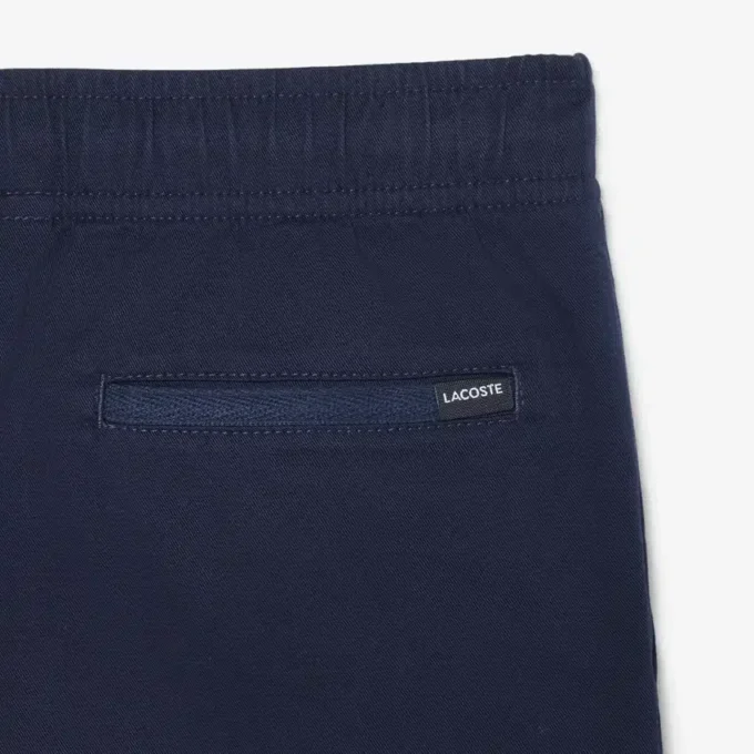 Stretch Cotton Twill Chino Shorts