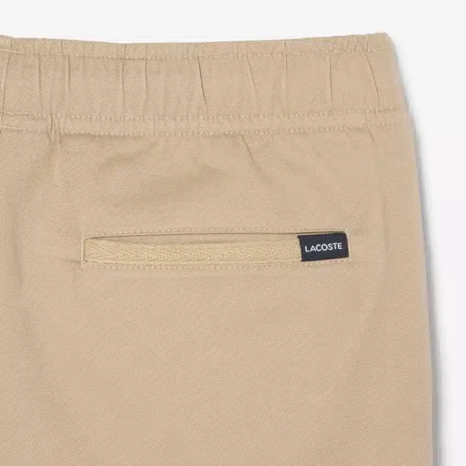 Stretch Cotton Twill Chino Shorts