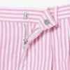 Stretch Oxford Striped Bermuda Shorts