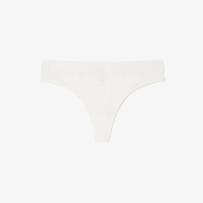 Stretch Pointelle String Briefs