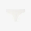 Stretch Pointelle String Briefs