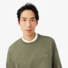 Stripe Band Fleece Sweatshirt