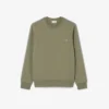 Stripe Band Fleece Sweatshirt