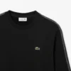Stripe Band Fleece Sweatshirt