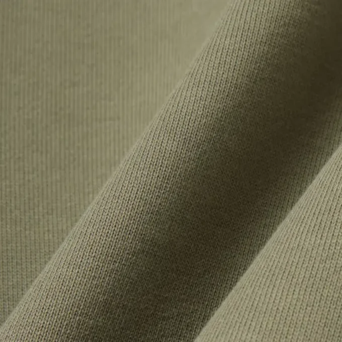 Stripe Band Fleece Sweatshirt