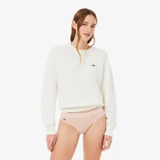 Stripe Waist Cotton Briefs