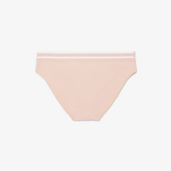 Stripe Waist Cotton Briefs