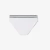Stripe Waist Cotton Briefs