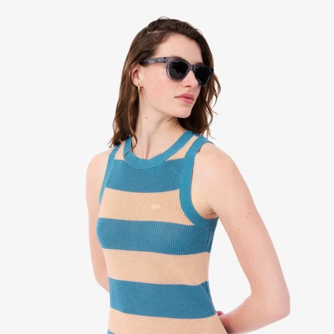 Striped Cotton Dress