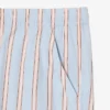 Striped Cotton Poplin Shorts