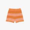 Striped Mesh Knit Shorts