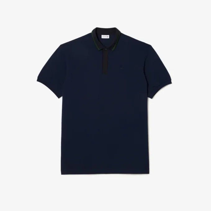 Striped Piqua Collar Polo – Plus Size – Tall
