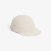 Striped Poplin Jockey Cap