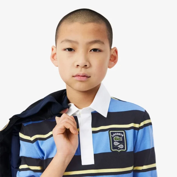 Striped Rugby Polo