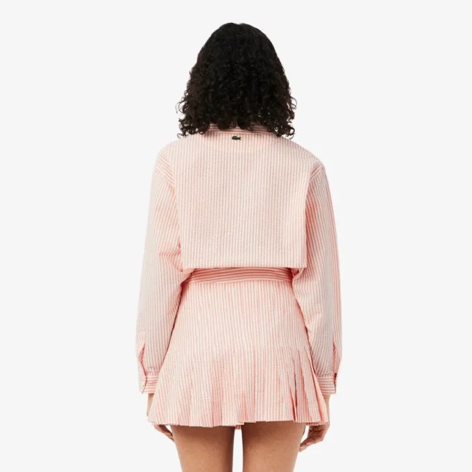 Striped Seersucker Jacket