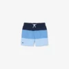 Striped Swim Trunks