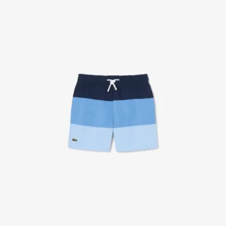Striped Swim Trunks