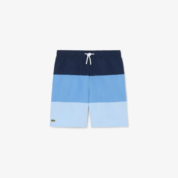 Striped Swim Trunks