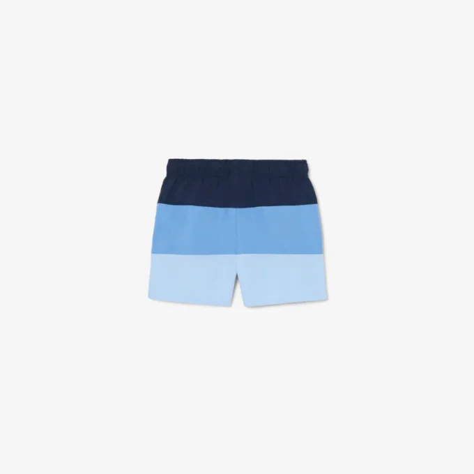 Striped Swim Trunks