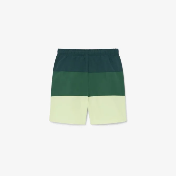 Striped Swim Trunks