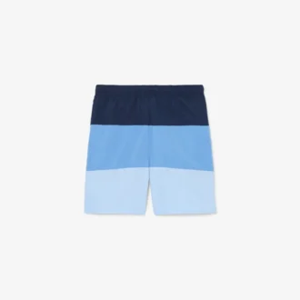 Striped Swim Trunks