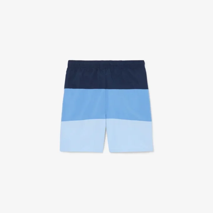 Striped Swim Trunks