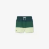 Striped Swim Trunks