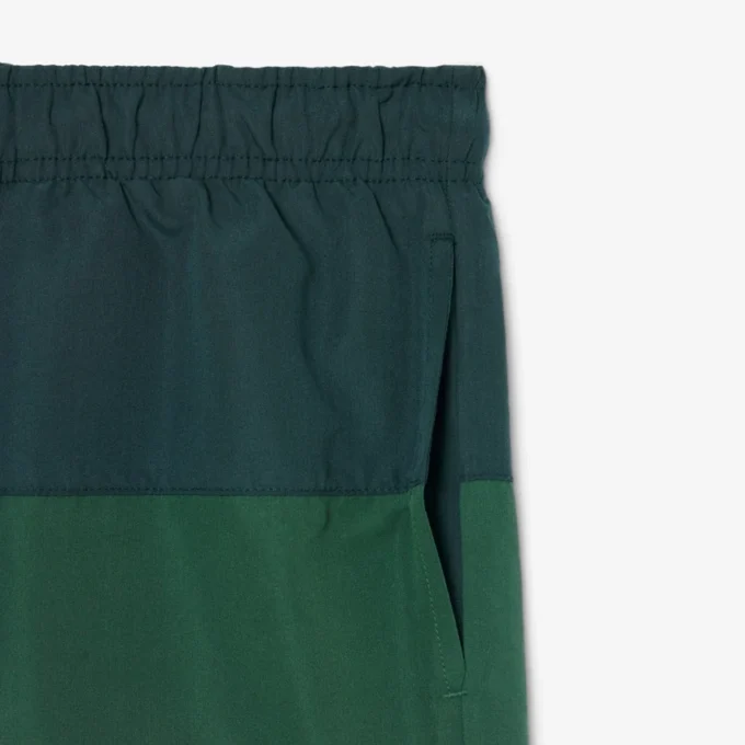 Striped Swim Trunks