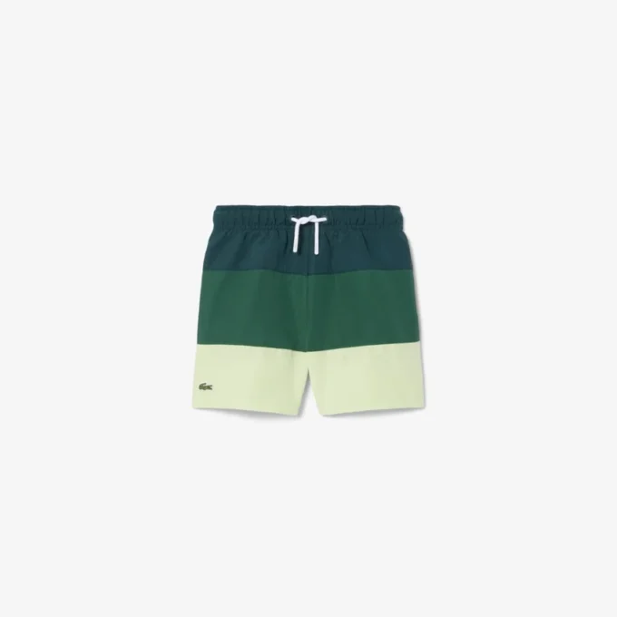 Striped Swim Trunks