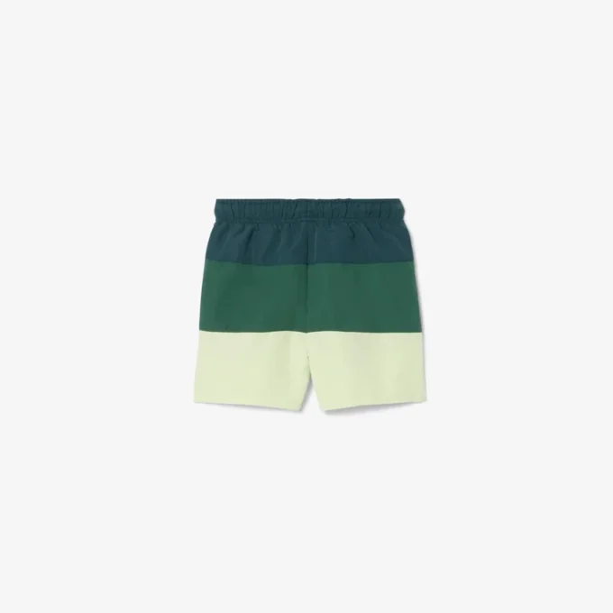 Striped Swim Trunks