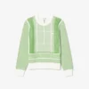 Tennis Court Graphic Sweater
