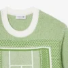 Tennis Court Graphic Sweater