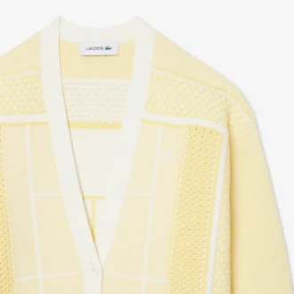 Tennis Court Long Cardigan