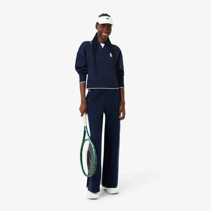 Tennis Heritage Polo Collar Sweatshirt