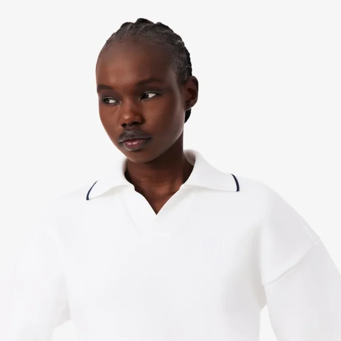 Tennis Heritage Polo Collar Sweatshirt