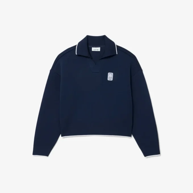 Tennis Heritage Polo Collar Sweatshirt