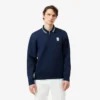Tennis Heritage Polo Collar Zipped Sweatshirt