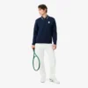 Tennis Heritage Polo Collar Zipped Sweatshirt
